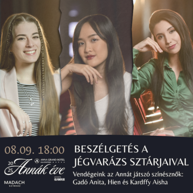 Tél a nyárban: a Jégvarázs Annái érkeznek Balatonfüredre!